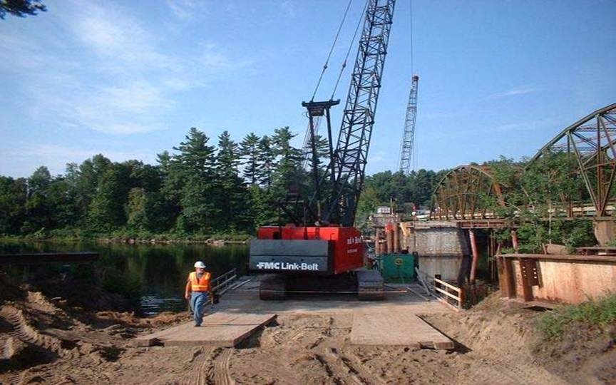 emtek crane mat > Art Thureson Inc. Michigan Timber and Steel bridges